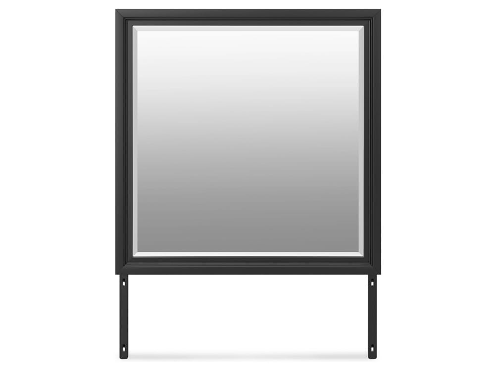 Signature Design by Ashley - Lanolee Bedroom Mirror in Black - B687-36 veiw 1