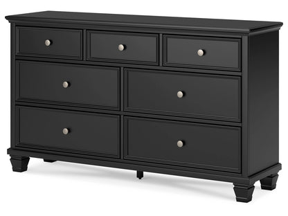 Signature Design by Ashley - Lanolee Dresser in Black - B687-31 veiw 3