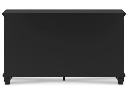 Signature Design by Ashley - Lanolee Dresser in Black - B687-31 veiw 4
