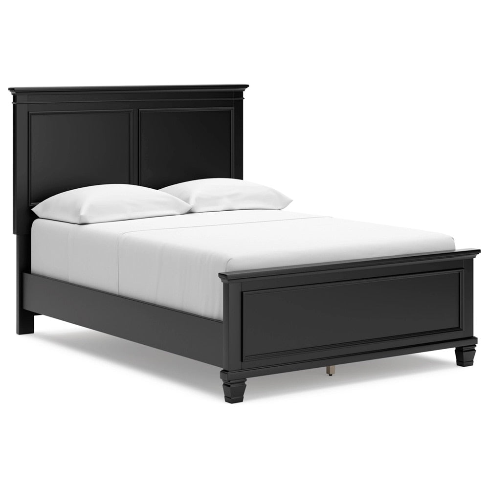 Signature Design by Ashley - Lanolee Full Panel Bed in Black veiw 1
