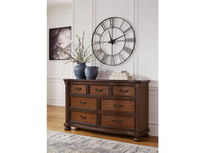 Signature Design by Ashley - Lavinton Dresser in Brown - B764-31 veiw 2