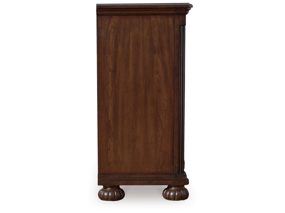 Signature Design by Ashley - Lavinton Dresser in Brown - B764-31 veiw 4