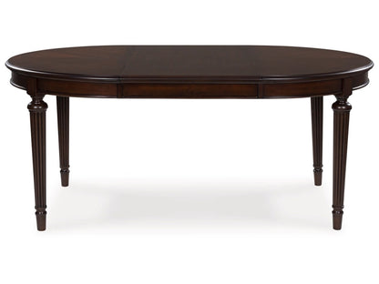 Signature Design by Ashley - Lavinton Oval Dining Room EXT Table in Tan/Brown - D764-35 veiw 3