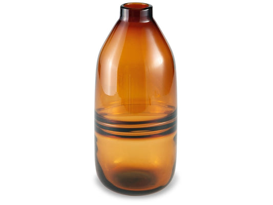 Signature Design by Ashley - Lemmitt Vase in Amber - A2000541 veiw 1
