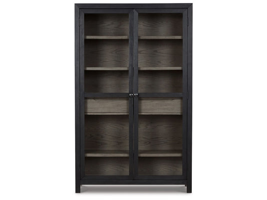 Signature Design by Ashley - Lenston Accent Cabinet in Black/Gray - A4000507 veiw 1