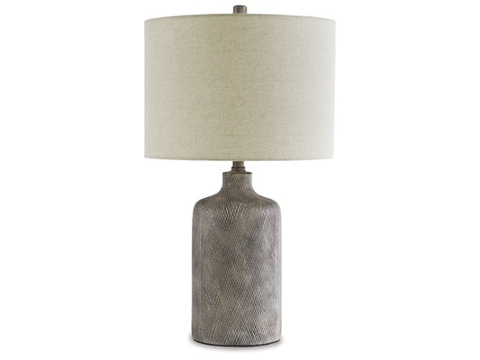 Signature Design by Ashley - Linus Ceramic Table Lamp in Antique Black - L117964 veiw 1