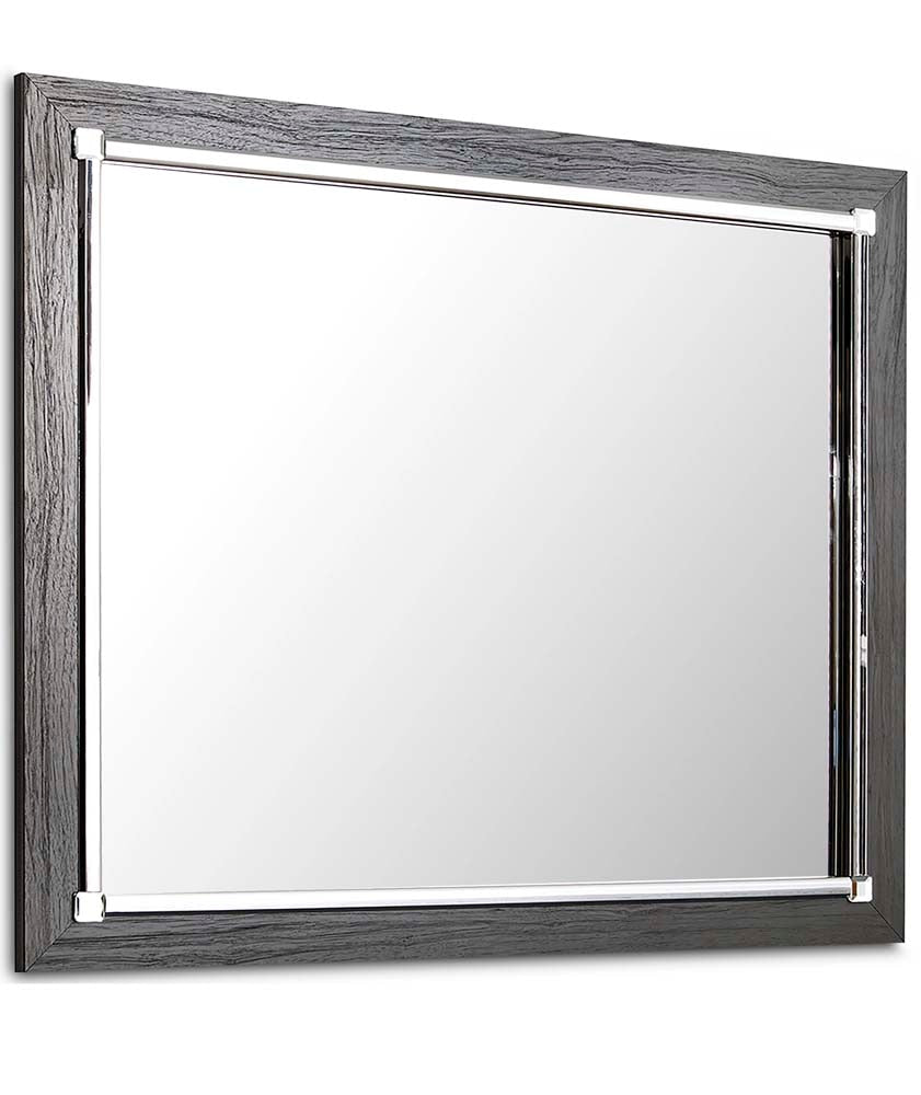 Signature Design by Ashley - Lodanna Bedroom Mirror in Gray - B214-36 veiw 1