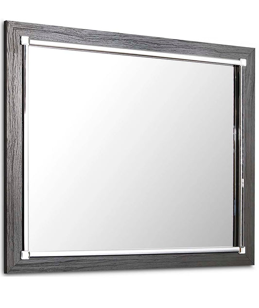 Signature Design by Ashley - Lodanna Bedroom Mirror in Gray - B214-36 veiw 1