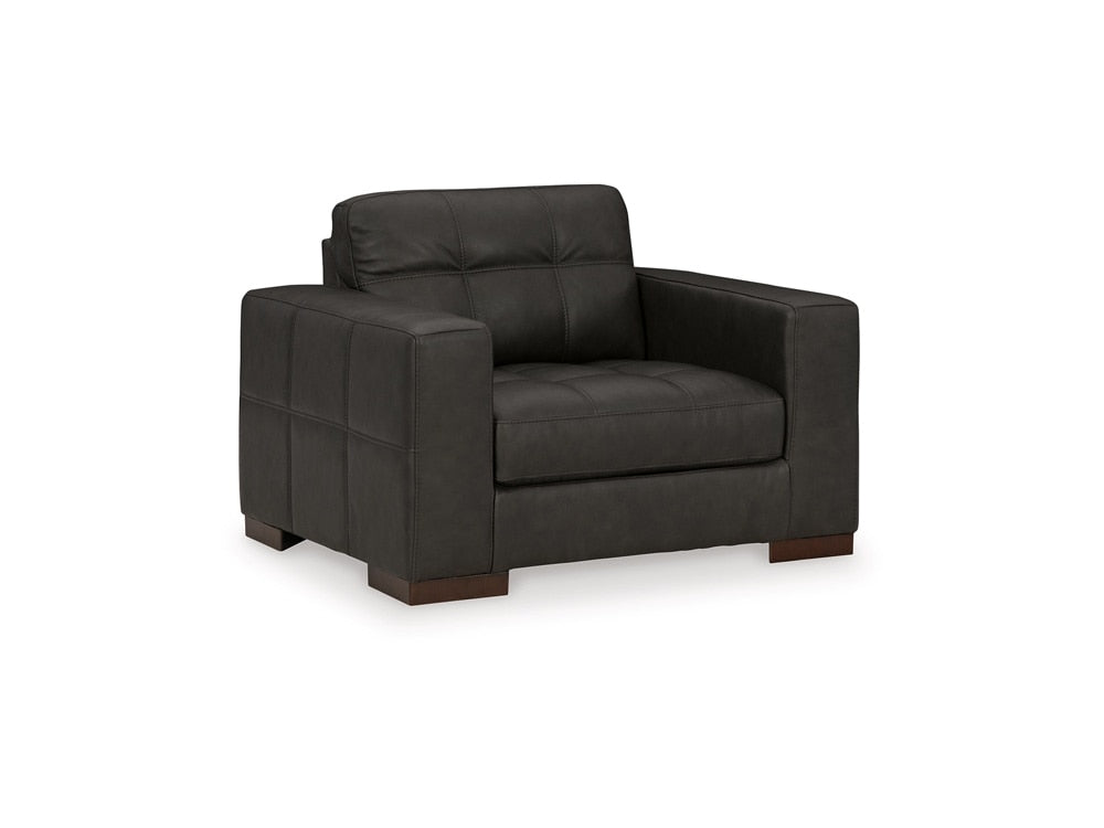 Signature Design by Ashley - Luigi Chair and a Half in Thunder - 5650623 veiw 1