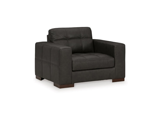 Signature Design by Ashley - Luigi Chair and a Half in Thunder - 5650623 veiw 1