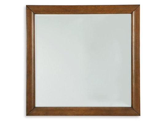 Signature Design by Ashley - Lyncott Bedroom Mirror in Brown - B615-36 veiw 1