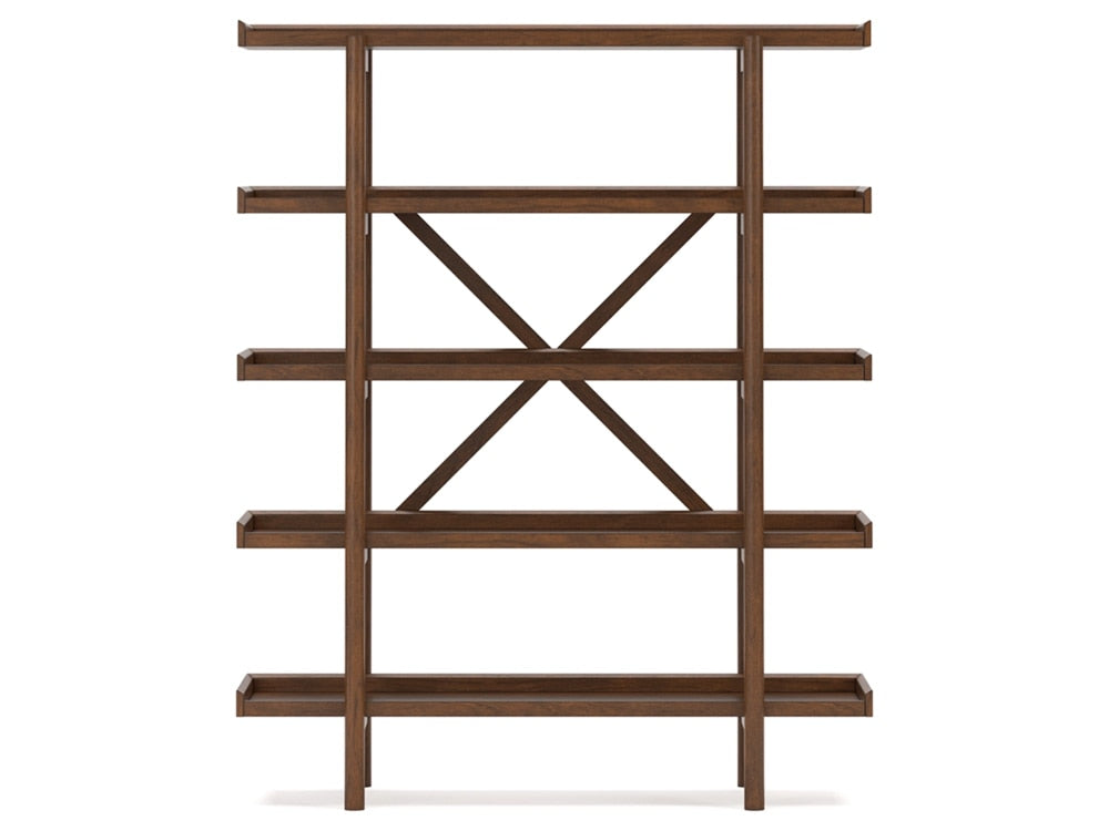Signature Design by Ashley - Lyncott Bookcase in Light Gray/Brown - H615-70 veiw 1