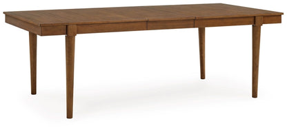 Signature Design by Ashley - Lyncott Dining Table And 4 Chairs in Beige/Brown veiw 4