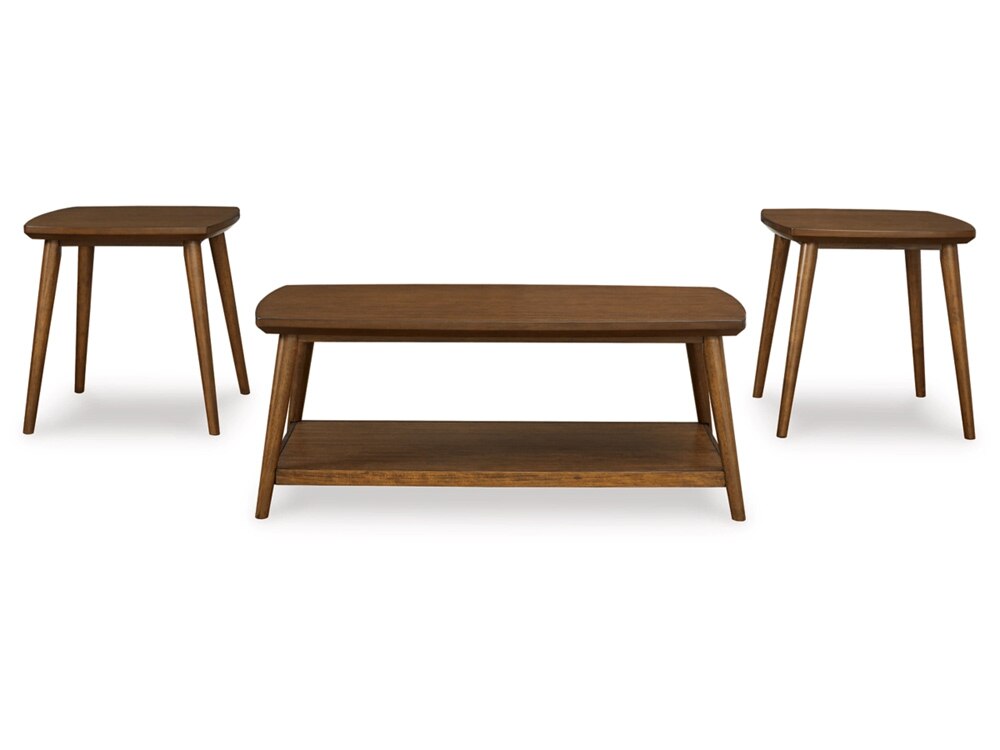 Signature Design by Ashley - Lyncott Occasional Table (Set of 3) in Brown - T416-13 veiw 1