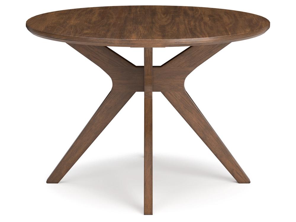 Signature Design by Ashley - Lyncott Round Dining Room Table in Brown - D615-15 veiw 1