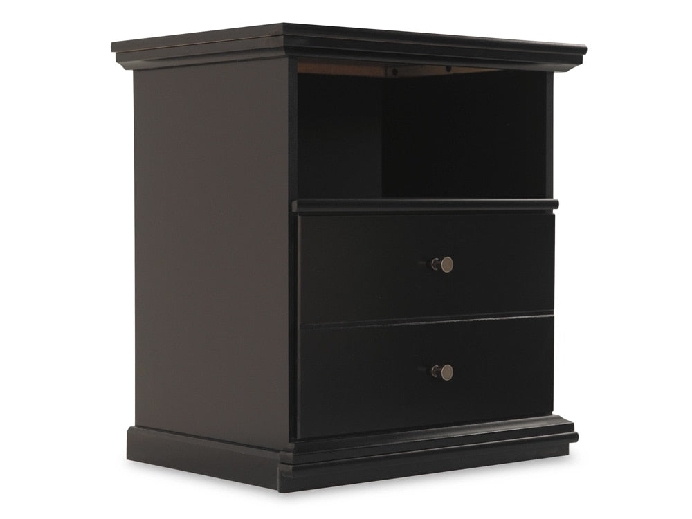 Signature Design by Ashley - Maribel One Drawer Night Stand in Black - B138-91 veiw 1