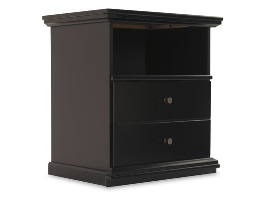 Signature Design by Ashley - Maribel One Drawer Night Stand in Black - B138-91 veiw 1