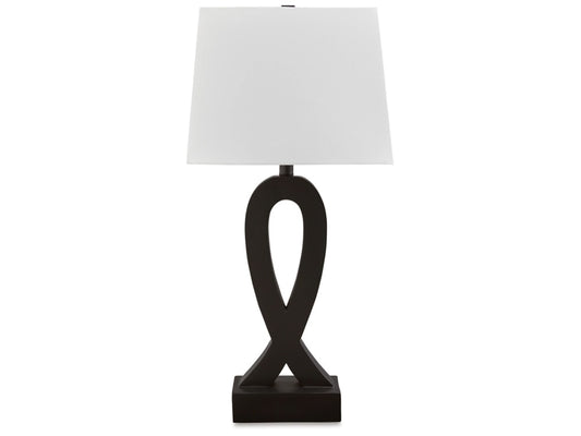 Signature Design by Ashley - Markellton Poly Table Lamp (Set of 2) in Black - L243344 veiw 1