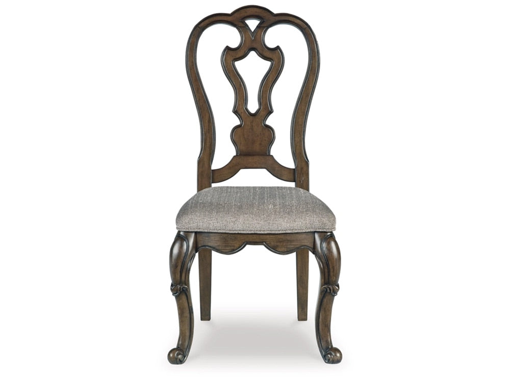 Signature Design by Ashley - Maylee Dining Uph Side Chair (Set Of 2) in Dark Brown - D947-01 veiw 1
