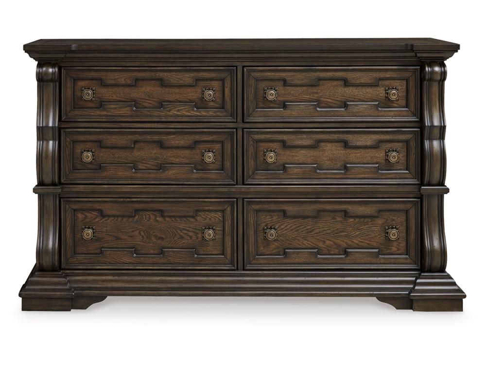 Signature Design by Ashley - Maylee Dresser in Dark Brown - B947-31 veiw 1