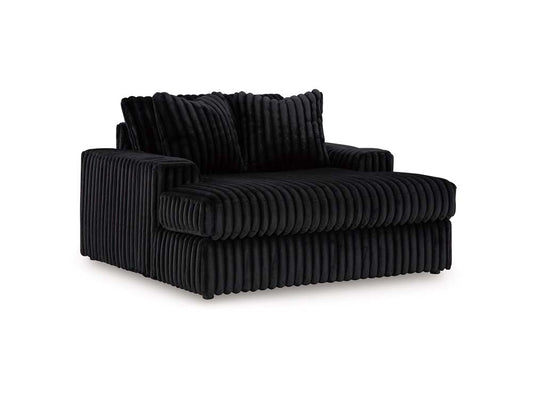 Signature Design by Ashley - Midnight-Madness Oversized Chaise in Onyx - 9810315 veiw 1