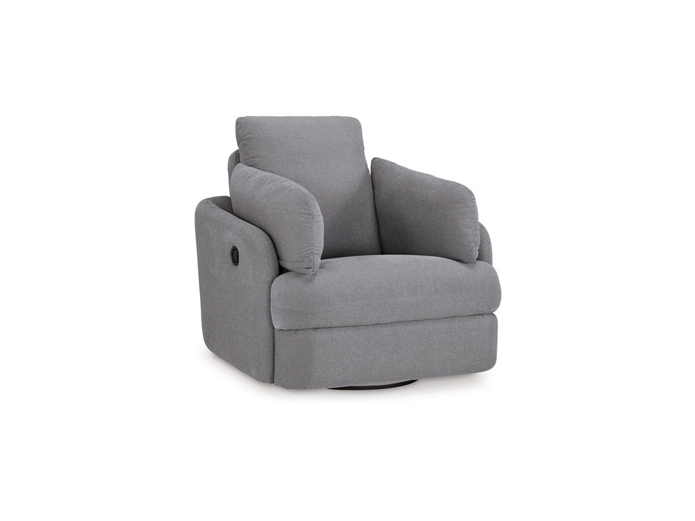 Signature Design by Ashley - Modmax Swivel Glider Chair in Granite - 9210461 veiw 1