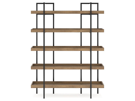 Signature Design by Ashley - Montia Bookcase in Light Brown - H632-70 veiw 1