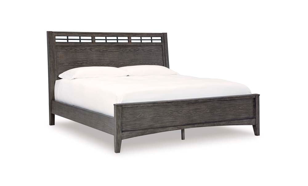 Signature Design by Ashley - Montillan Queen Panel Bed in Grayish Brown - B651B2 veiw 1