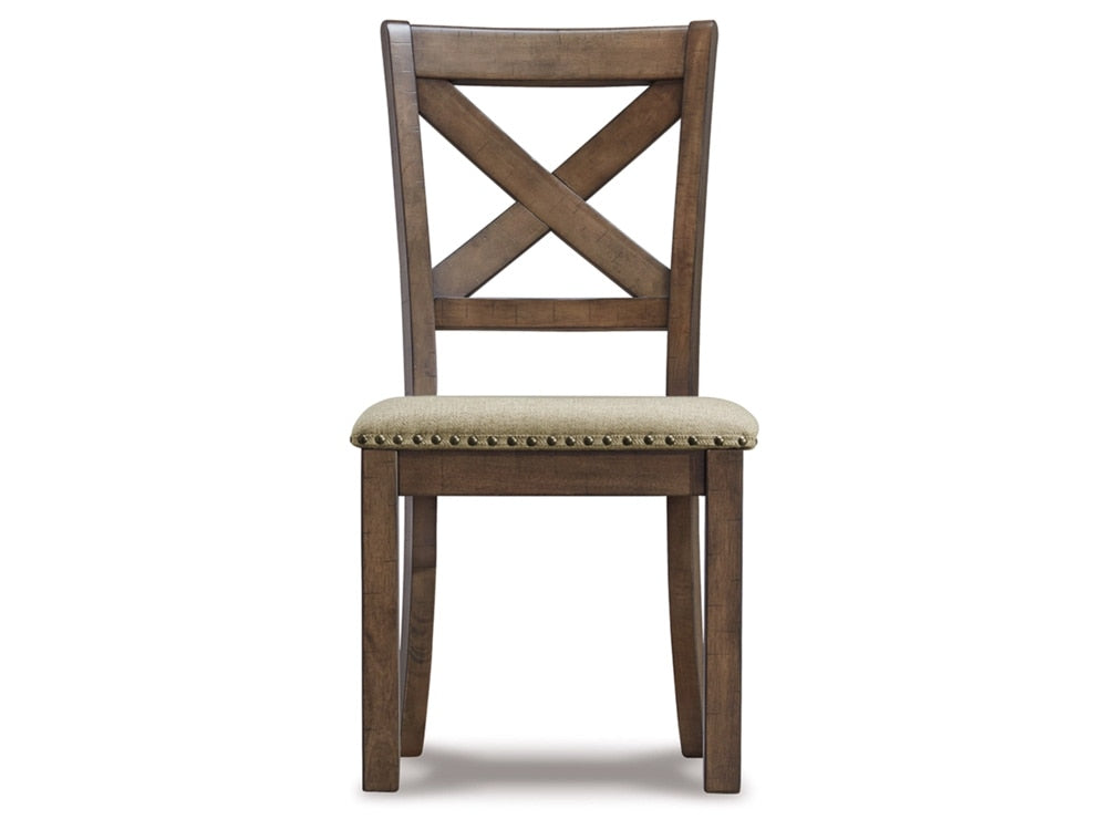 Signature Design by Ashley - Moriville Dining Uph Side Chair (Set Of 2) in Beige - D631-01 veiw 1