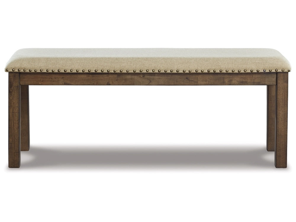 Signature Design by Ashley - Moriville Upholstered Bench in Beige - D631-00 veiw 1