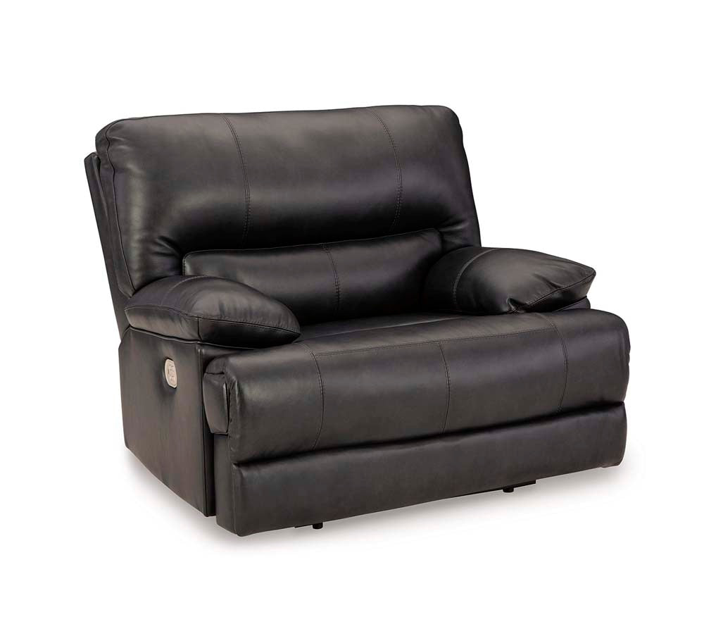 Signature Design by Ashley - Mountainous Pwr Recliner/Adj Headrest in Eclipse - U6580182 veiw 1