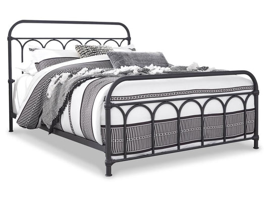 Signature Design by Ashley - Nashburg Queen Metal Hdbd/Ftbd/Rails in Black - B280-681 veiw 1
