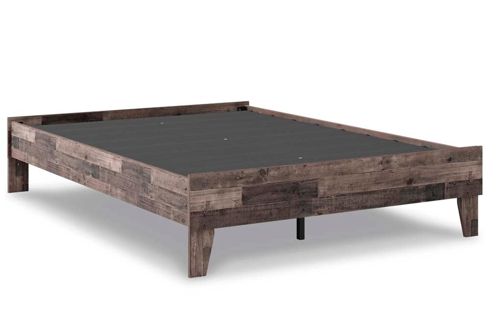Signature Design by Ashley - Neilsville Full Platform Bed in Black/Gray - EB2120-112 veiw 1