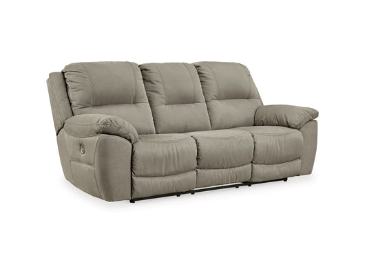 Signature Design by Ashley - Next-Gen Gaucho Reclining Power Sofa in Putty - 5420387 veiw 1