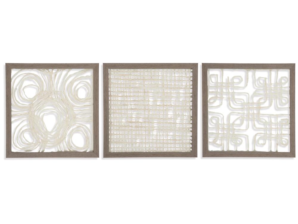 Signature Design by Ashley - Odella Wall Décor Set in Cream/Taupe - A8010009 veiw 1