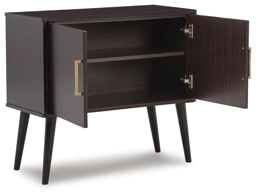 Signature Design by Ashley - Orinfield Accent Cabinet in Dark Brown - A4000399 view 3