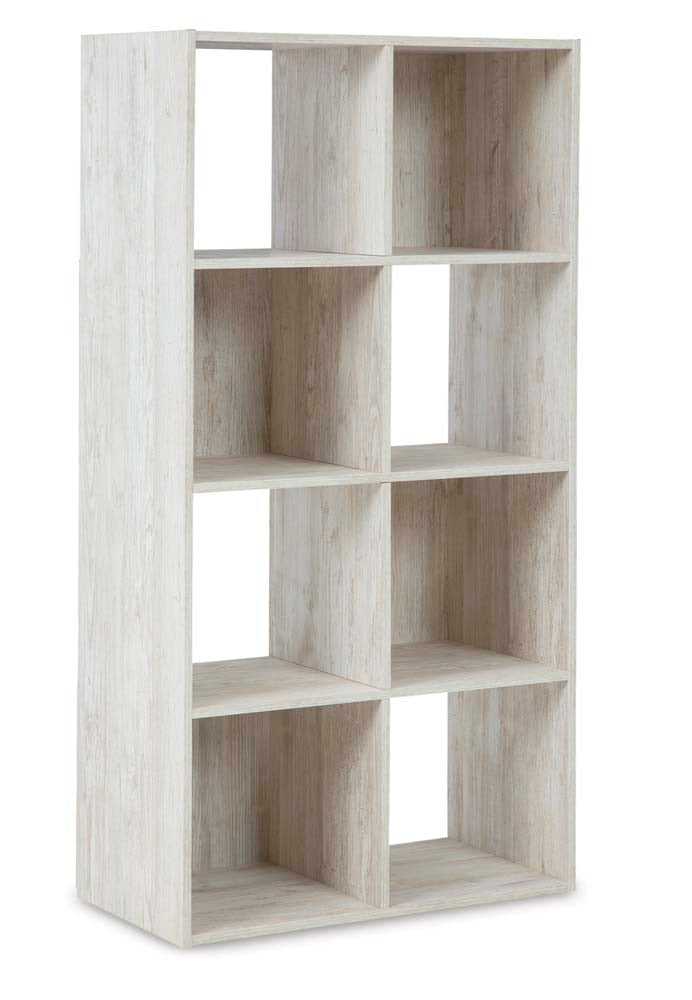 Signature Design by Ashley - Paxberry Eight Cube Organizer in Whitewash - EA1811-4X2 veiw 1