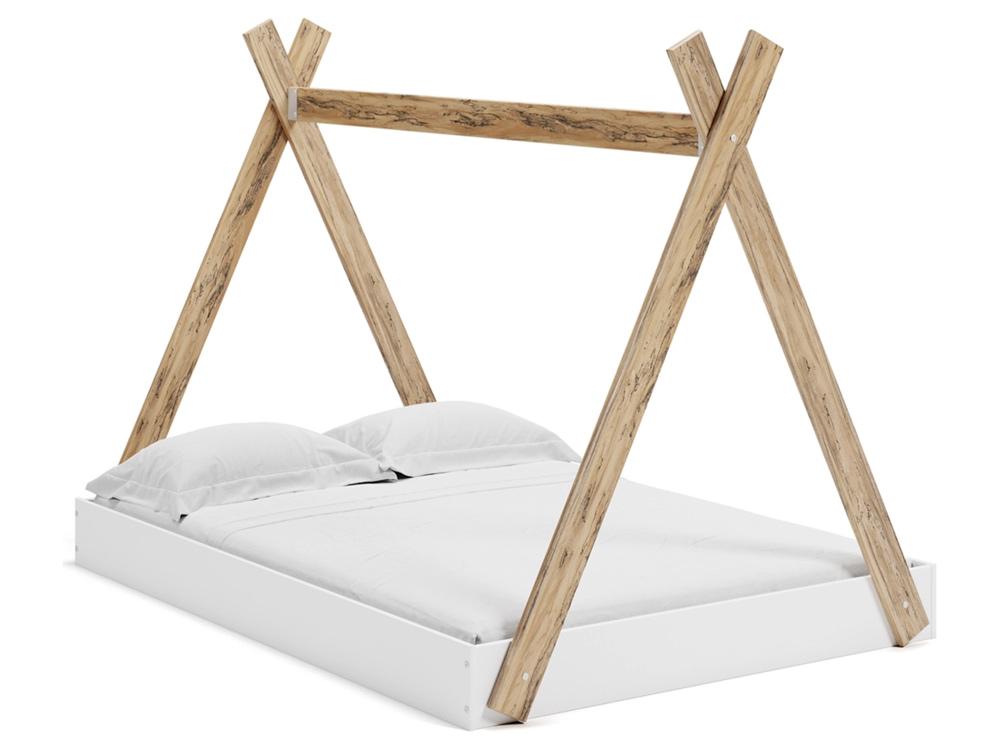 Signature Design by Ashley - Piperton Full Tent Complete Bed in Box in Two-tone - EB1221-122 veiw 1