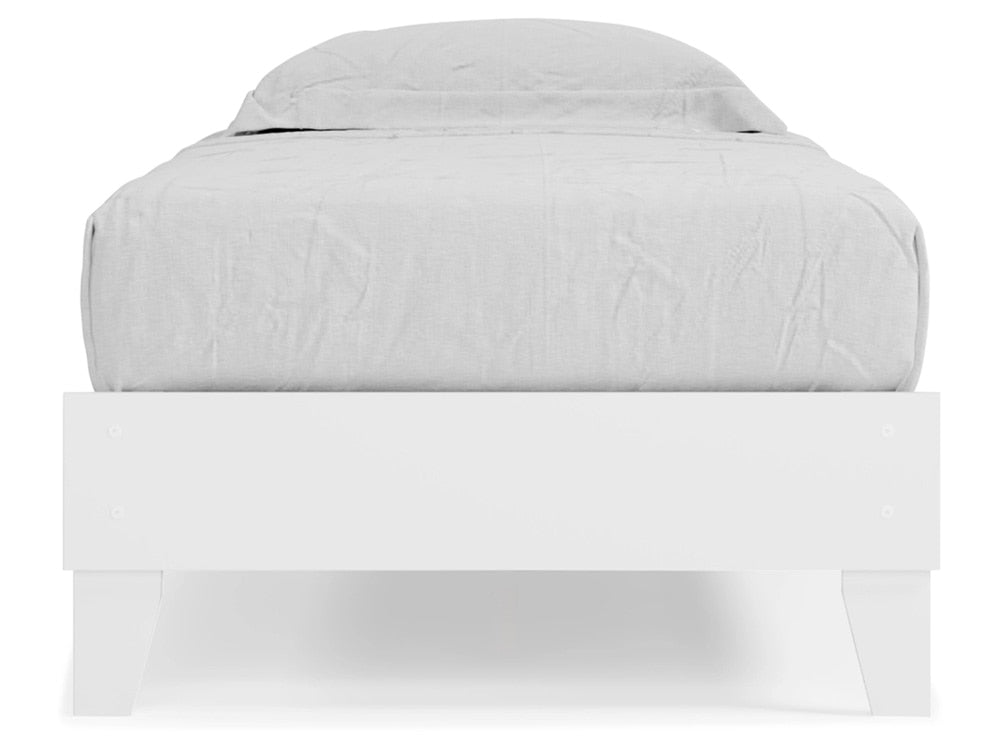 Signature Design by Ashley - Piperton Twin Platform Bed in White - EB1221-111 veiw 1