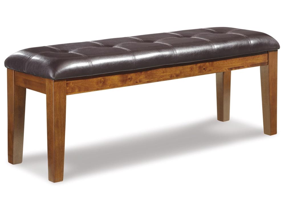Signature Design by Ashley - Ralene Large Uph Dining Room Bench in Medium Brown - D594-00 veiw 1
