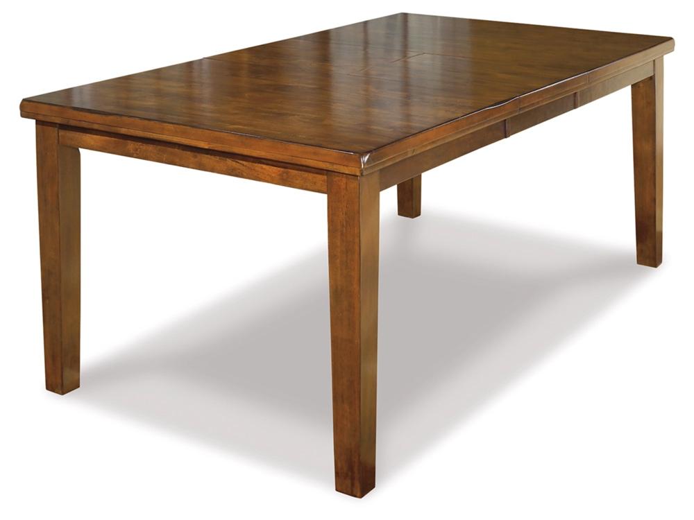Signature Design by Ashley - Ralene Rect Drm Butterfly Ext Table in Medium Brown - D594-35 veiw 1