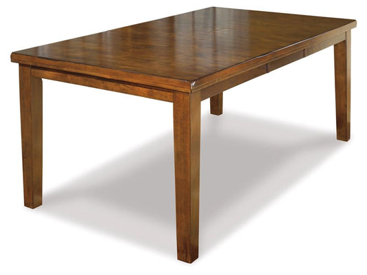Signature Design by Ashley - Ralene Rect Drm Butterfly Ext Table in Medium Brown - D594-35 veiw 1