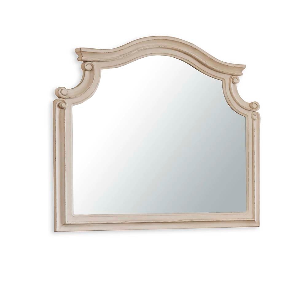 Signature Design by Ashley - Realyn Bedroom Mirror in Chipped White - B743-36 veiw 1