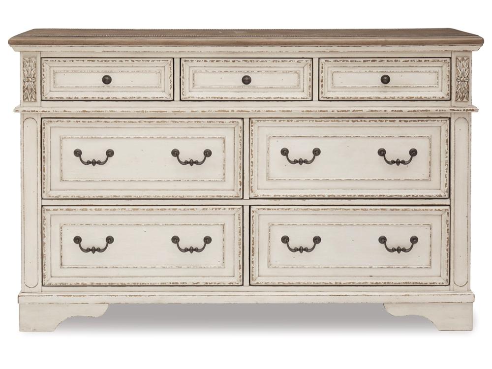 Signature Design by Ashley - Realyn Dresser in Two-tone - B743-31 veiw 1