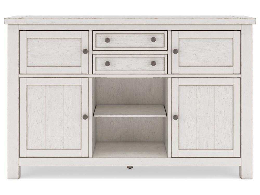 Signature Design by Ashley - Robbinsdale Dining Room Server in Antique White - D642-60 veiw 1