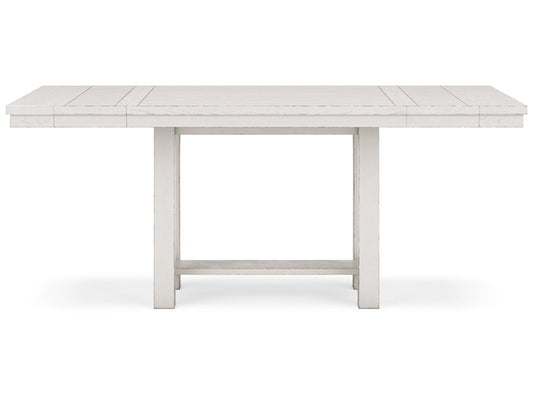Signature Design by Ashley - Robbinsdale RECT DRM Counter EXT Table in Antique White - D642-32 veiw 1