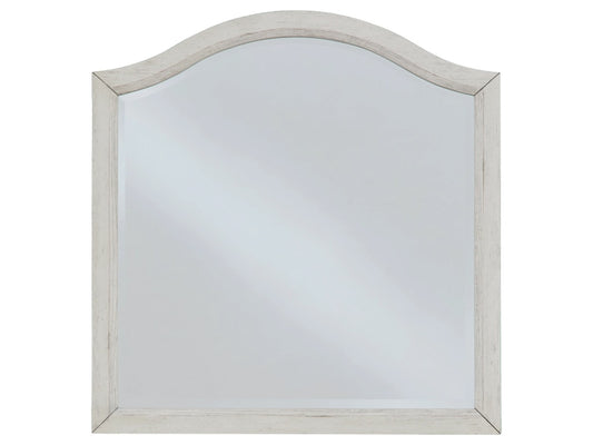 Signature Design by Ashley - Robbinsdale Vanity Mirror in Antique White - B742-25 veiw 1