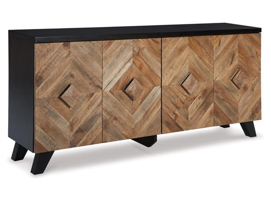 Signature Design by Ashley - Robin Ridge Door Accent Cabinet in Two-tone Brown - A4000031 veiw 1