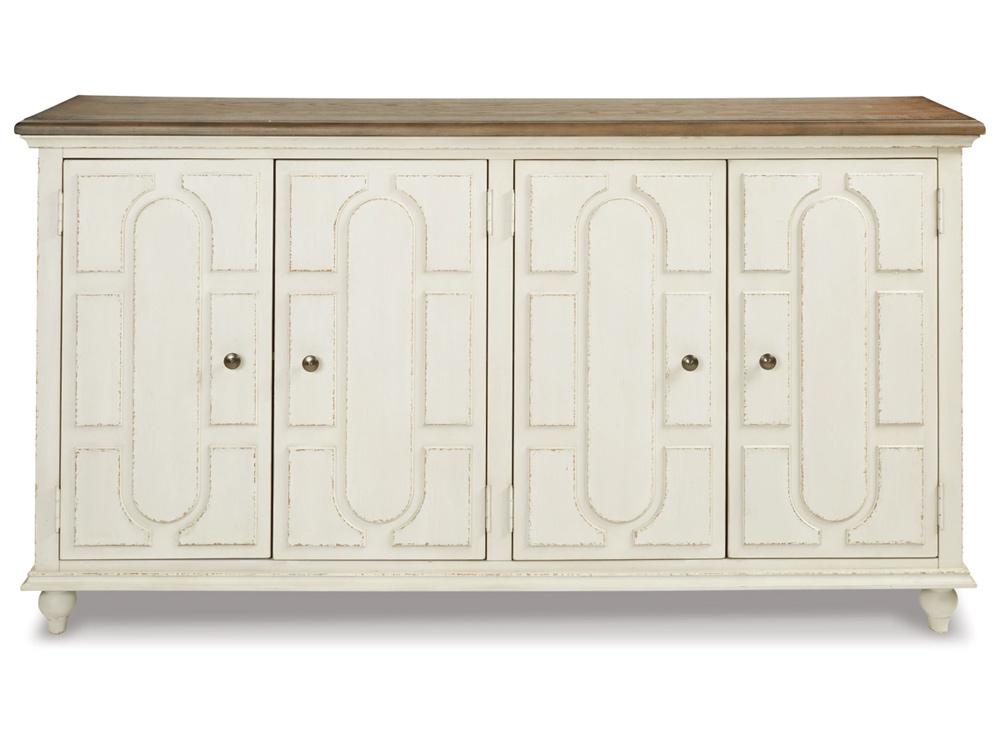 Signature Design by Ashley - Roranville Accent Cabinet in Antique White - A4000268 veiw 1