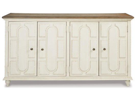 Signature Design by Ashley - Roranville Accent Cabinet in Antique White - A4000268 veiw 1